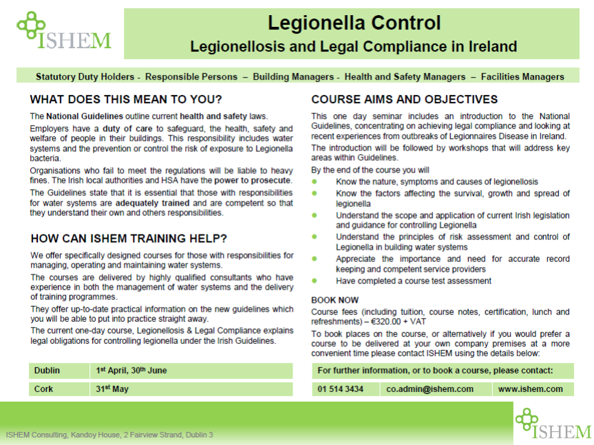 Legionella Control